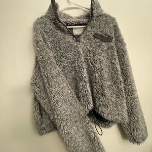 Aeropostale fuzzy jacket